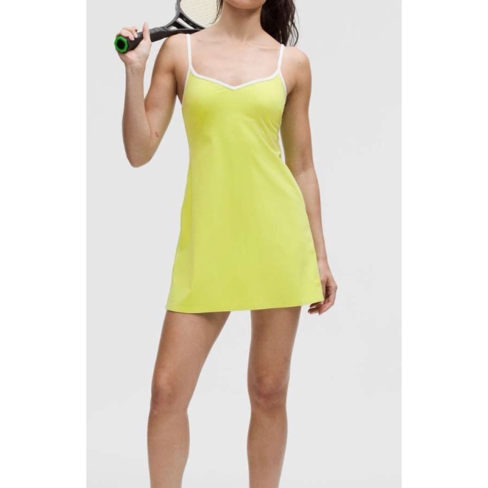 Lululemon Sweetheart Mini Dress Yellow